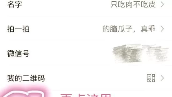 微信拍一拍功能在哪里设置