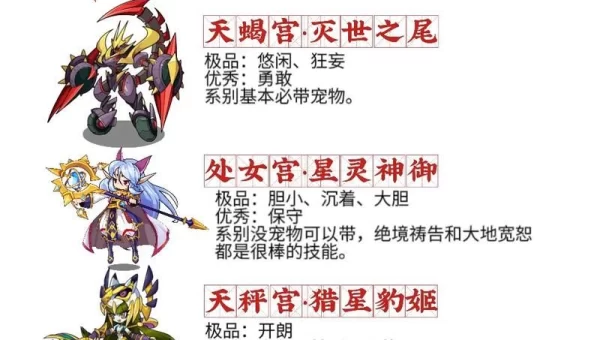 洛克王国性格